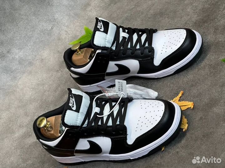 Nike SB Dunk air low 1 бело-черные разм. 45