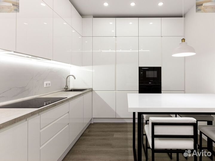 Кухня Белая угловая с доставкой