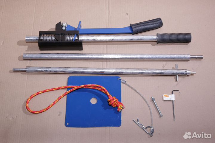 Домкрат для снегохода разборный