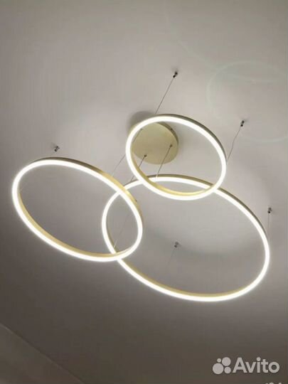 Люстра 3 кольца 60-40-20, 80-60-40