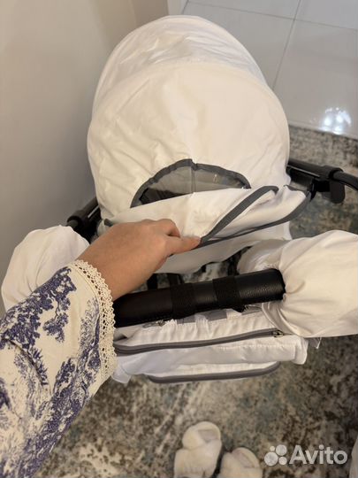 Санки коляска 2 в 1