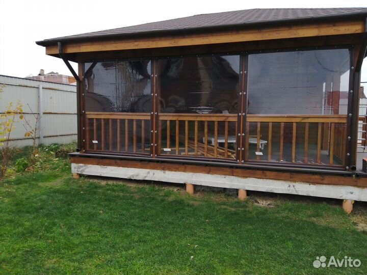 Мягкие окна для дачи