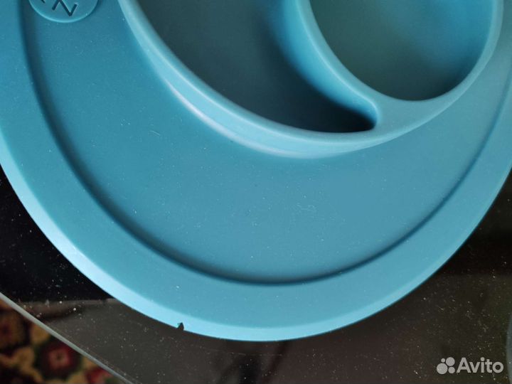 Детская силиконовая для еды (со стаканчиком)