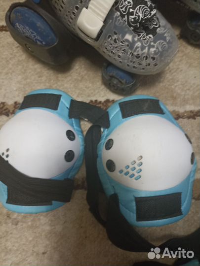 Детские ролики и защита