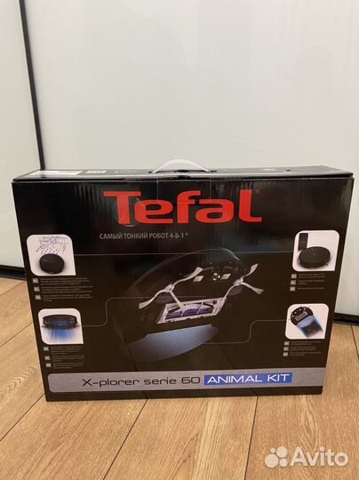 Моющий робот пылесос,tefal X-plorer Serie 60