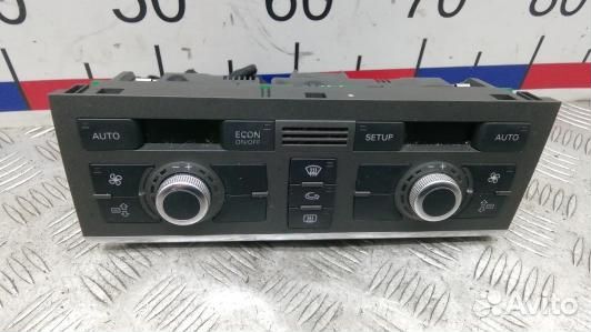 Блок управления печки и климат-контроля audi A6 C6