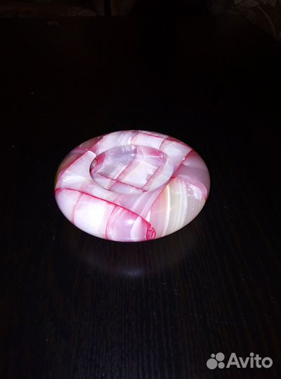 Пепельница из натурального камня яшма