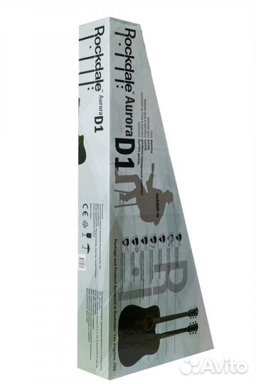 Акустическая гитара rockdale Aurora D1 RB