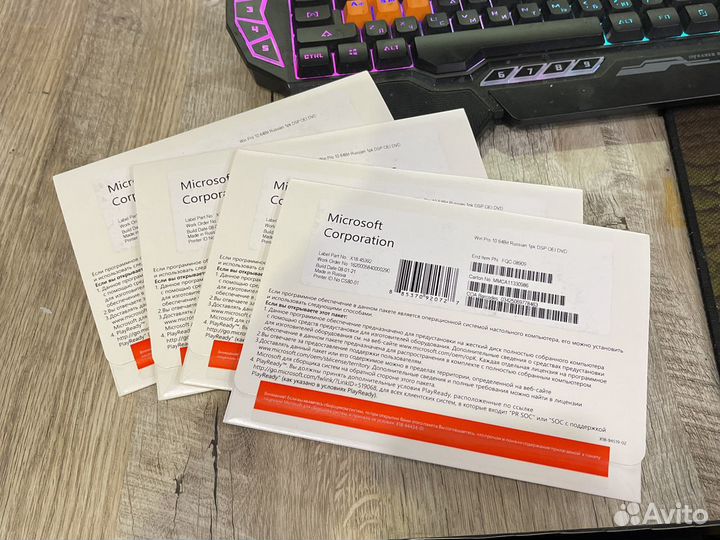 Windows 10 Pro лицензионные