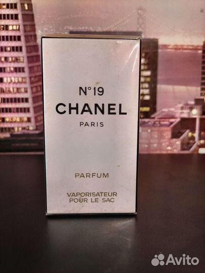 Chanel 19 6ml винтаж.Редкий выпуск.Слюда