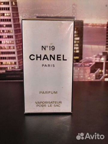 Chanel 19 6ml винтаж.Редкий выпуск.Слюда