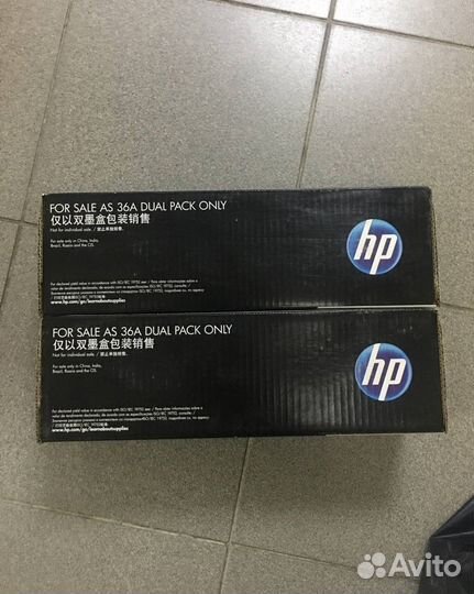 Картридж HP 36A CB436A Black (Original)