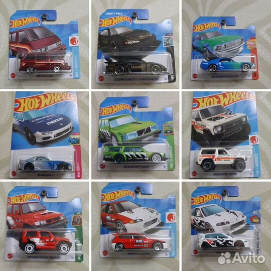 Hot wheels машинки