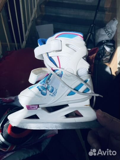Коньки детские раздвижные 26-30