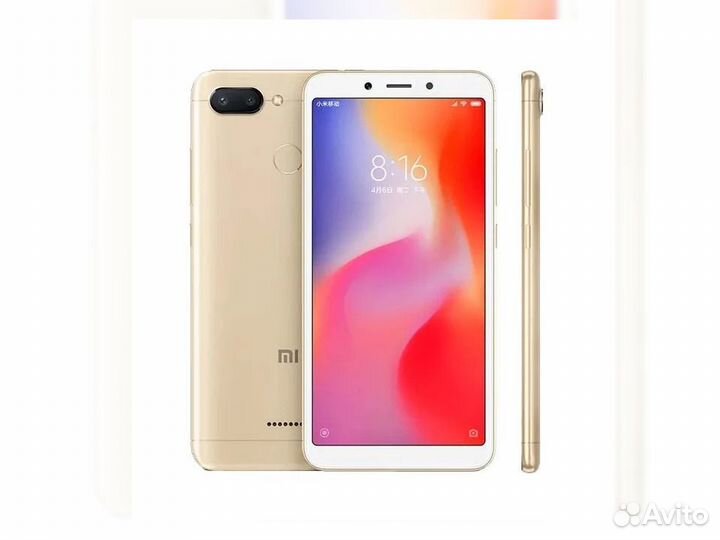 Xiaomi Redmi 6, 3/32 ГБ