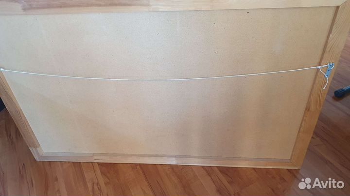 Карта мира большая на деревянной основе