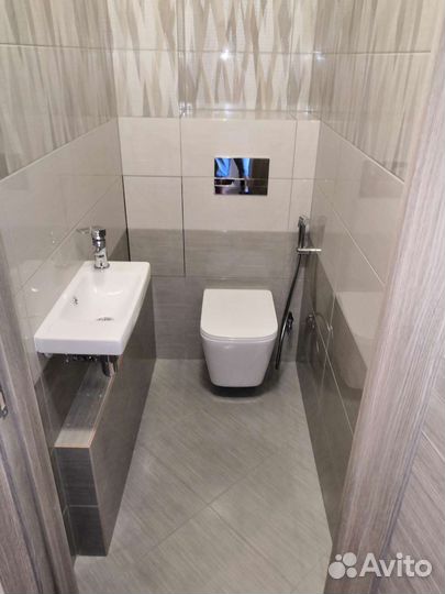 Ремонт ванной комнаты и санузла под ключ