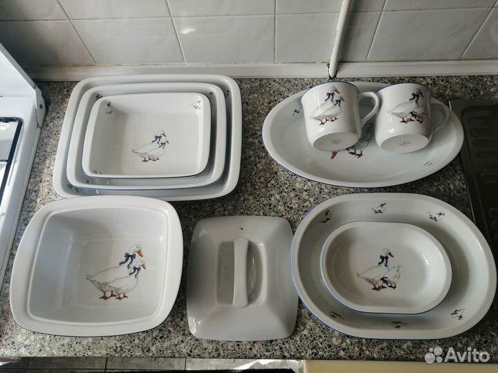 Жаропрочная чешская посуда