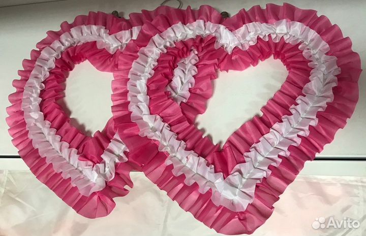 4 шт: Украшения на радиатор свадебной машины