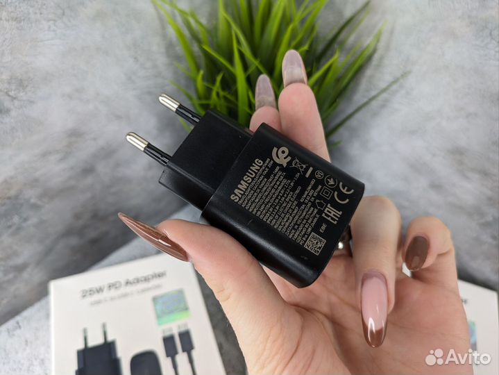Адаптер питания Samsung 25 вт type-c разъем