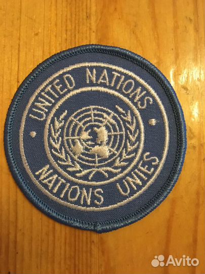 Эмблема оон вышитая, новая