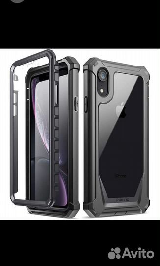 Чехлы iPhone 12 XR XS Max противоударные (Poetic)