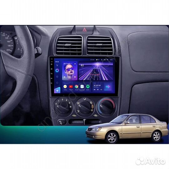 Hyundai Accent 1999 - 2011 магнитола Android