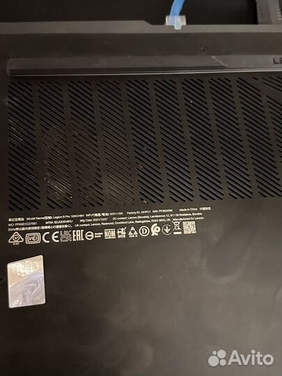 Lenovo legion 5 pro 16ach6h