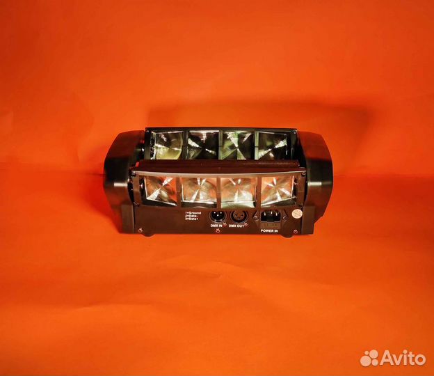 Светомузыка Minispider (паук) 8x3w rgbw новые