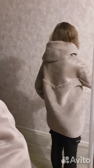 Дубленка женская зимняя 42 44