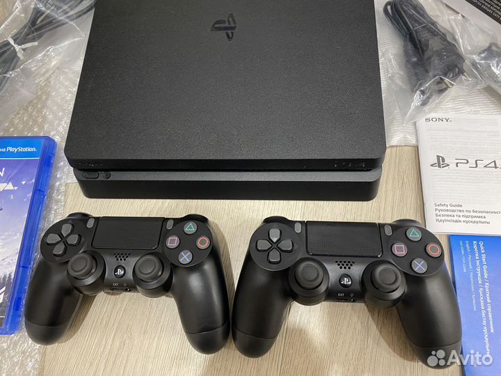 Sony PlayStation 4 Slim 2дж 550игр MK11/GTA5