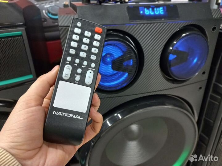 Большая мощная колонка 1000вт national NSM-V650