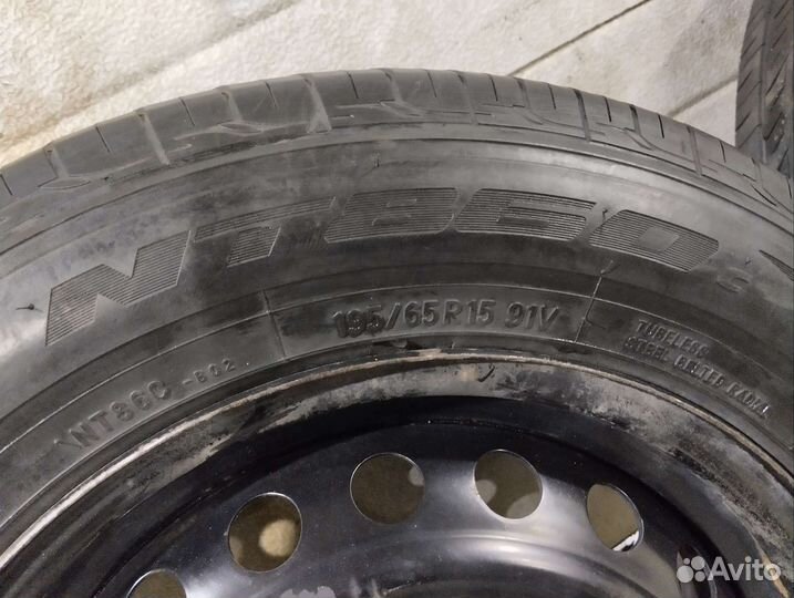 R15 Nitto NT860 195/65, PCD 4x100 DIA 67.1