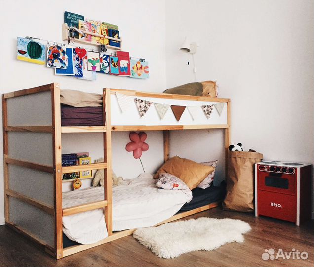 Кровать детская двухстроння икеа IKEA