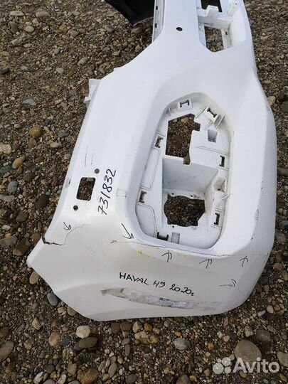 Передний бампер Haval H9 2020г.в