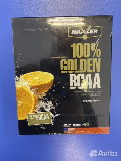 Maxler 100 Golden bcaa 15 стиков