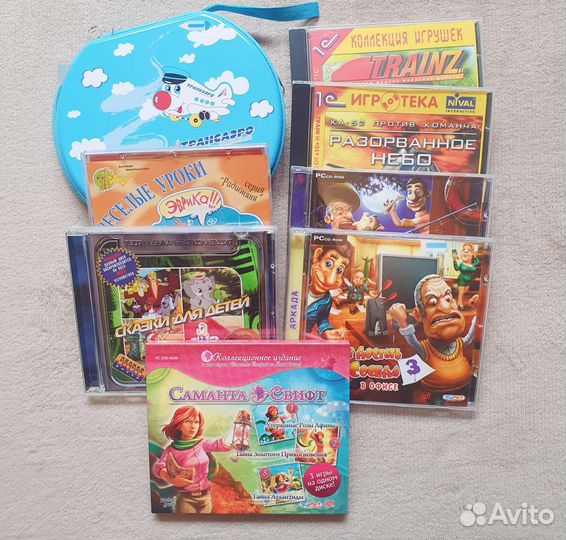 Диски с играми, песнями, рассказами