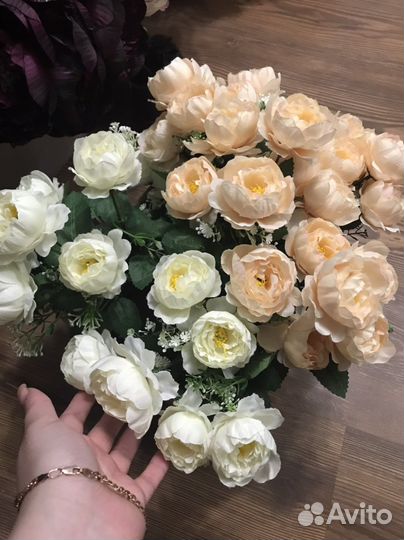 Искусственные цветы для декора