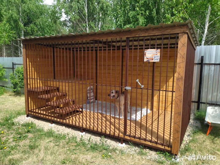 Вольер- манеж, конура