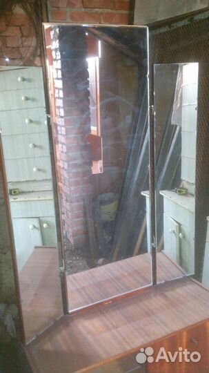 Трильяж трюмо зеркало тумба СССР Армавир Успенское