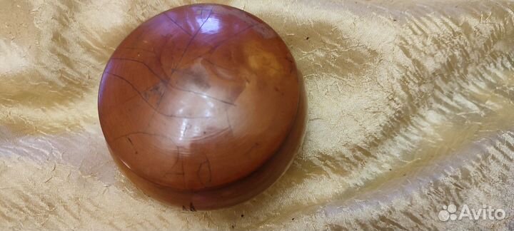 Шкатулка дерево Сочи 1954г антиквариат