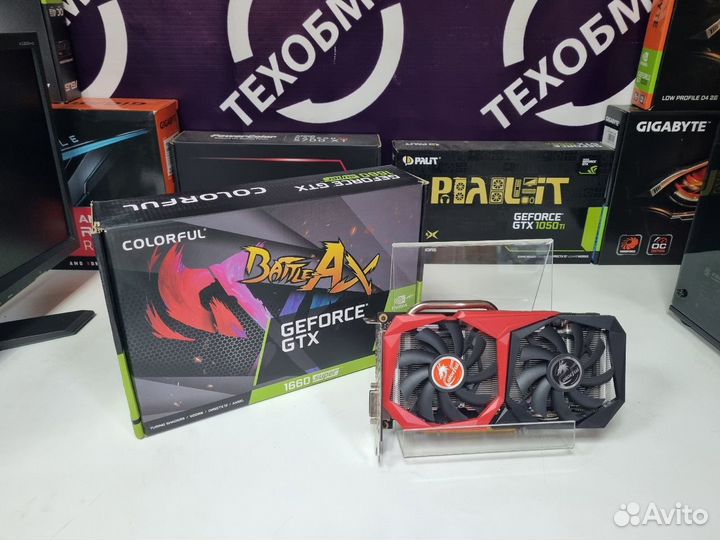 Видеокарта Colorful GTX 1660 Super 6Gb