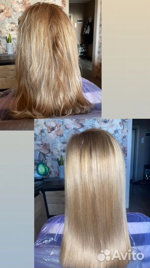 Кератиновое выпрямление и ботокс для волос