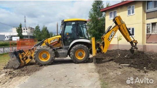 Услуги экскаватора погрузчика
