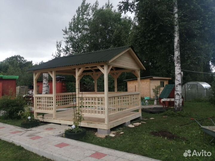 Дачные беседки