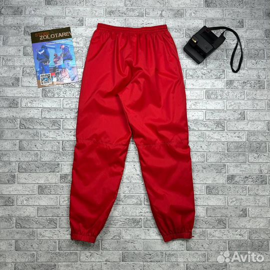 Спортивные штаны Adidas Sports Red Pants Vintage