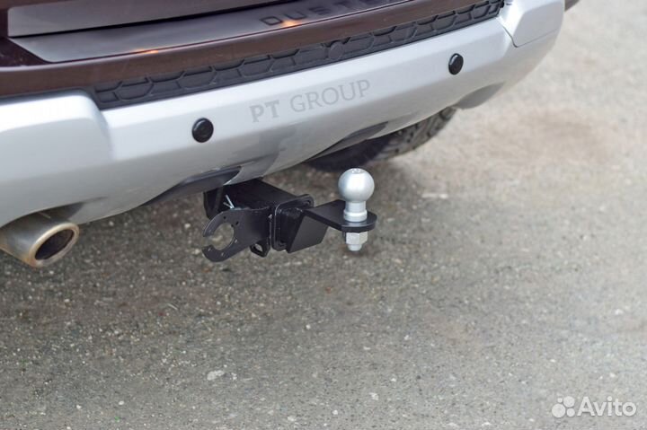 Фаркоп для Рено Дастер, съемный квадрат