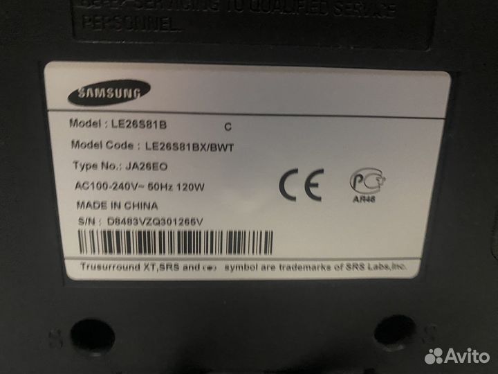 Телевизор samsung