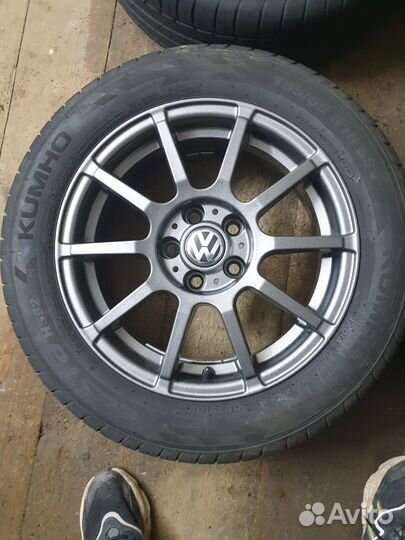 Диски R15 резина Kumho