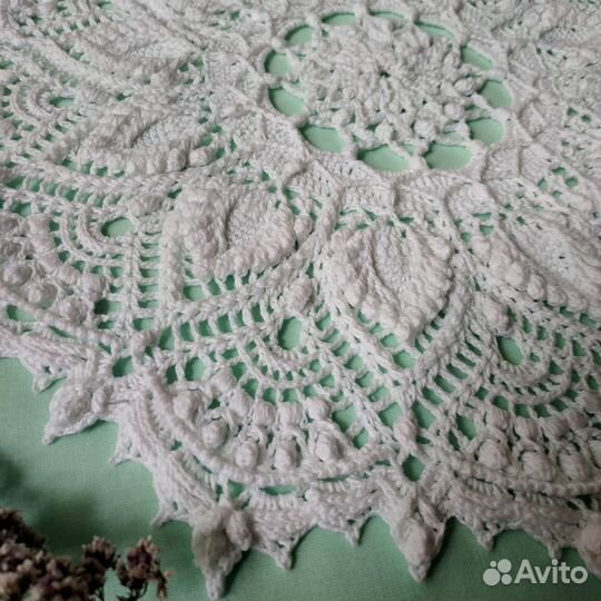 Салфетка вязаная крючком